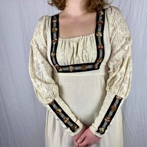 gunne sax prairie dress